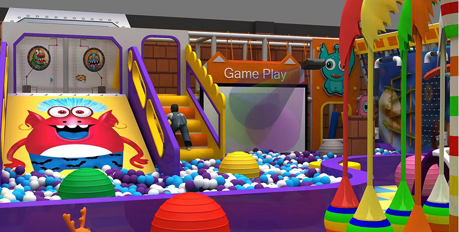 153㎡ Indoor Playground designed Di Indonesia