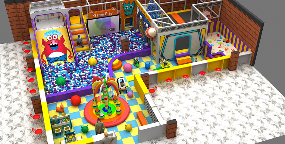 153㎡ Indoor Playground designed Di Indonesia