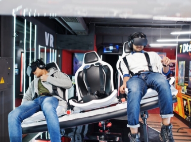 VR taman bermain dalam ruangan