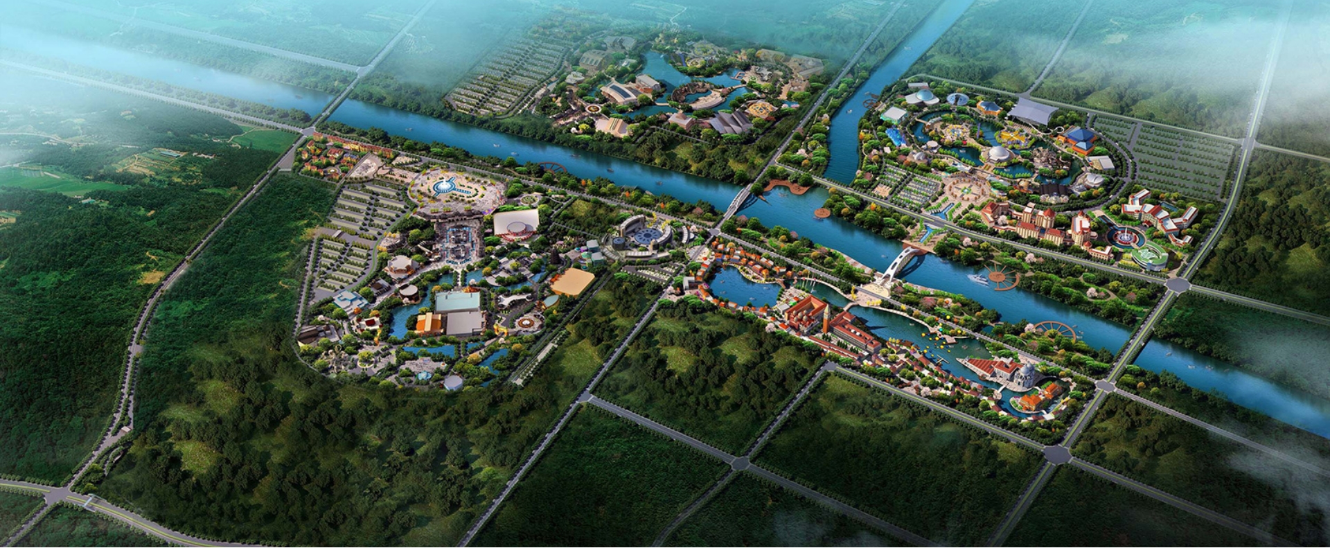 Desain Taman Hiburan Komprehensif