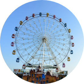 Dijual wahana bianglala sepanjang 50m