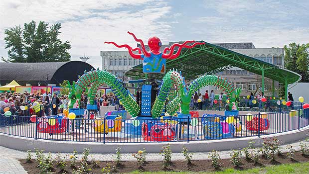 Wahana Rotary Octopus Dijual