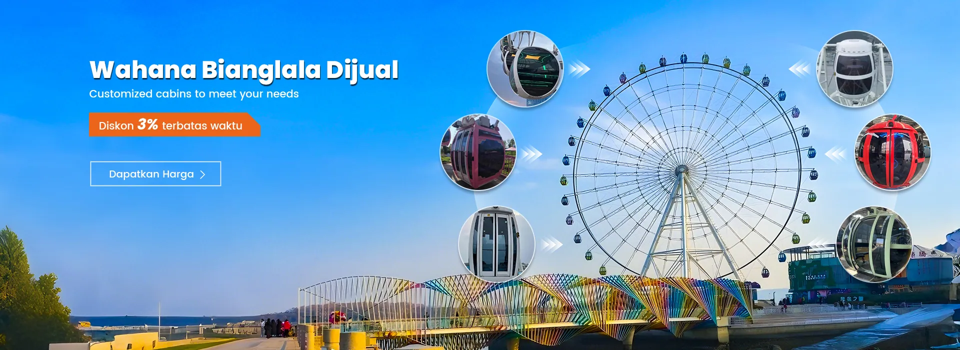Beston Wahana Bianglala Dijual