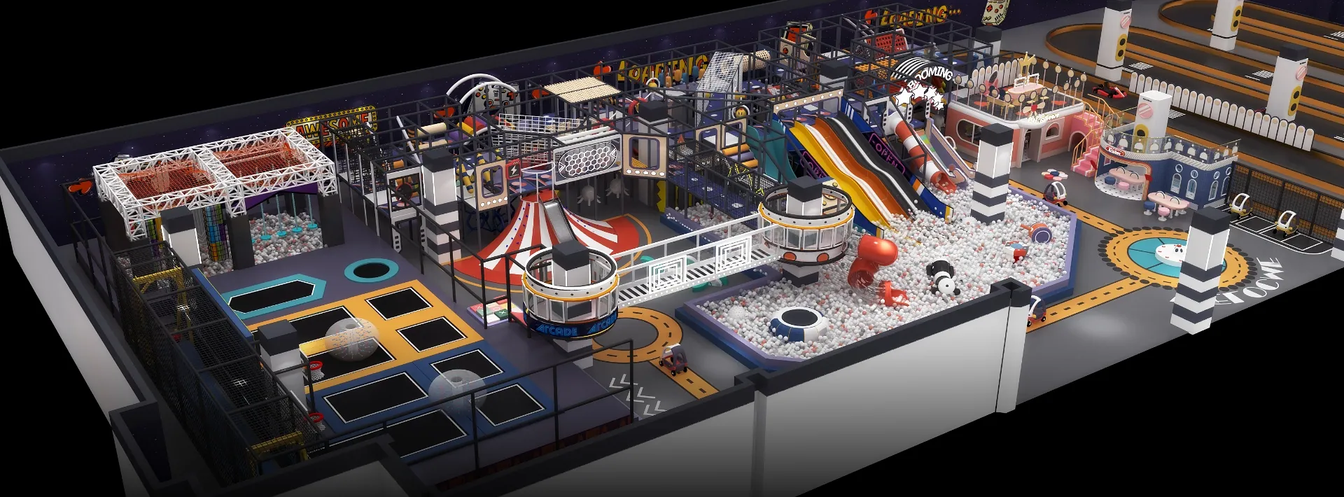 Produsen Peralatan Bermain Dalam Ruangan